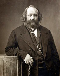 Retrato de Mijaíl Aleksándrovich Bakunin (1814-1876)