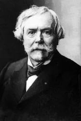 Retrato de Edmond Huot de Goncourt (1822-1896), escritor francés. Foto de Nadar