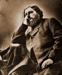 Retrato de Gustave Courbet, pintor 1819-1877