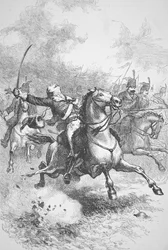 Muerte del Conde Casimir Pulaski