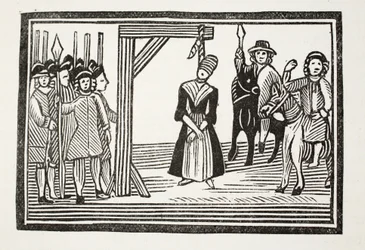 The Whole Life and Adventures of Miss Davis, comúnmente llamada The Beauty in Disguise, ilustración de 