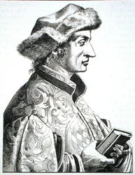 Retrato de Sebastien Brant (c.1485-1521), de 