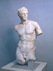 Meleagro, copia romana de un original griego de 340 a.C., c.70-100 d.C.