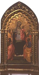 Madonna y Niño con Santos