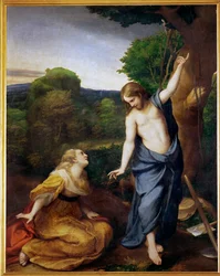 Noli me tangere (óleo sobre lienzo)