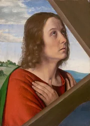 Fragmento de Cristo llevando la cruz: San Juan Evangelista