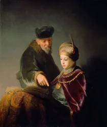 Un Joven Estudiante y su Tutor, c. 1629-30