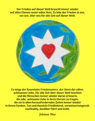 La Estrella de la Paz de Rosental para este mundo
