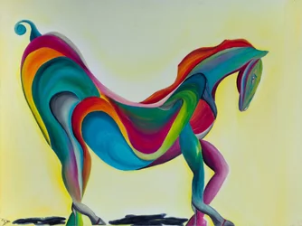 Caballo con tacones