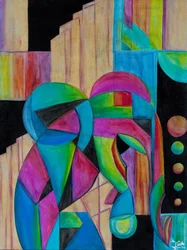Elefante trabajando