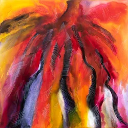 Medusa de fuego