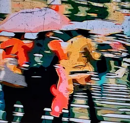 Lluvia en la ciudad