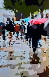 Muchedumbre de la ciudad