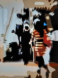 Multitud en el metro