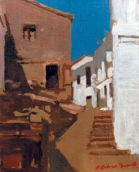 Pintura Valenciana - Calle de Sagunto