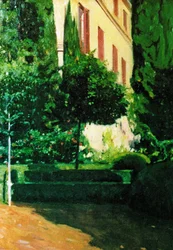 Jardín de Monforte - Pintura Valenciana