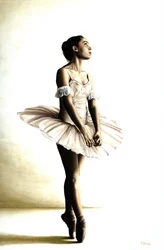 Bailarina en paz
