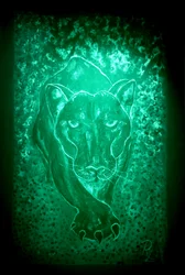 La pantera - verde