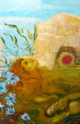 Detrás de la casa