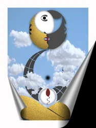 Calcomanía (I) (De la serie: Cuadros de la vida del príncipe Vogelfrei)