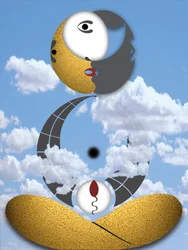 Gesto de señalar (I) (de la serie: Prinz Vogelfrei)