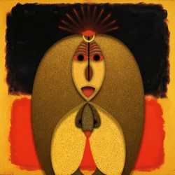 Negro - Rojo - Oro (de la serie: el animal histórico)