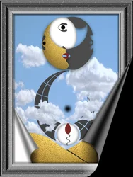 Calcomanía (II) (De la serie: Cuadros de la vida del príncipe Vogelfrei)