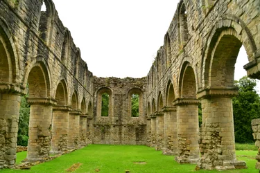 La abadía de Buildwas, un monasterio cisterciense medieval situado en Shropshire, Inglaterra.