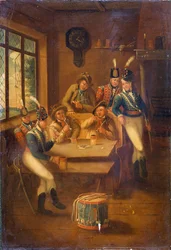 Un grupo de reclutamiento, 1805