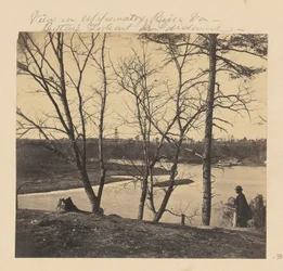 Vista del río Appomattox, Virginia. Butler