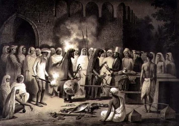 Comprando armas en Delhi, lámina 34 de 