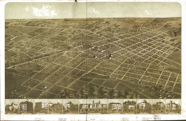 Adrian, Michigan 1866. LOC 73693418