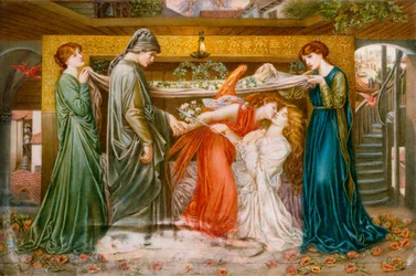 El Sueño de Dante en el Momento de la Muerte de Beatriz, c.1900