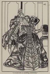 Ilustración para Los Ensayos de Elia de Charles Lamb (litografía)