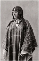 Esposa de un beduino, Irak, 1925