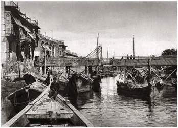 El puente Whiteley, Ashar Creek, Basora, Irak, 1925