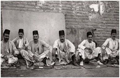 Cambistas turcos, Bagdad, Irak, 1925