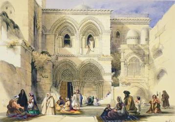Santo Sepulcro, en Jerusalén