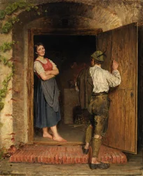 Dibujo en la Puerta, 1887