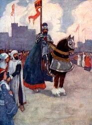 Ricardo se fue a Palestina, 1190, 1905