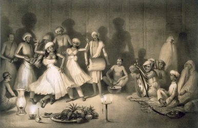 Danza de chicas Nautch
