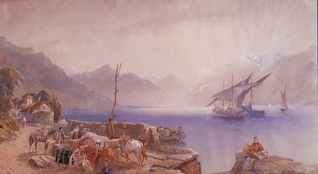 En una Orilla del Lago Italiano
