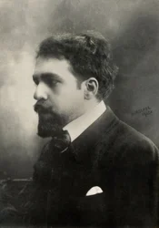 Retrato del compositor francés Reynaldo Hahn (foto)