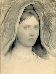 Cabeza de Mary B. Thayer