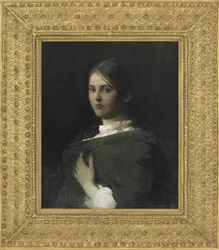 Retrato de la hija mayor del artista, 1893-94