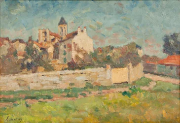 Paisaje (óleo sobre lienzo)