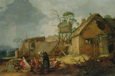 Paisaje con Granja, 1629