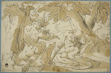 Mercurio y Argos