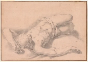 Estudio de un hombre desnudo