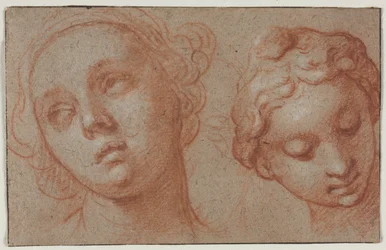 Dos Cabezas Femeninas, primera mitad del siglo XVII
